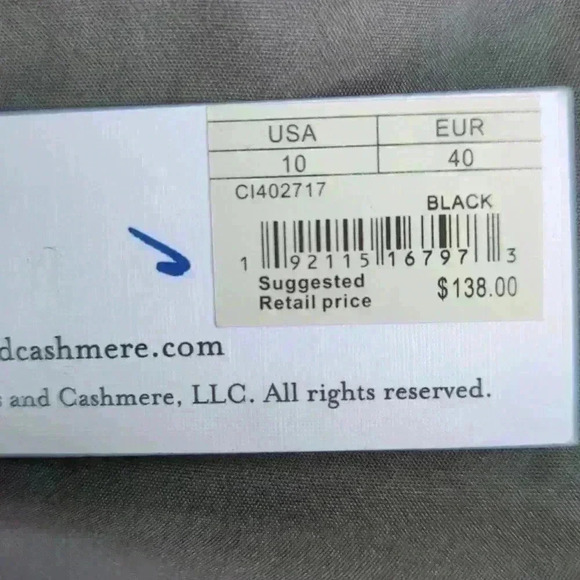 BNWT Cupcakes and Cashmere Black Velvet Blazer Size 10 - Picture 8 of 8